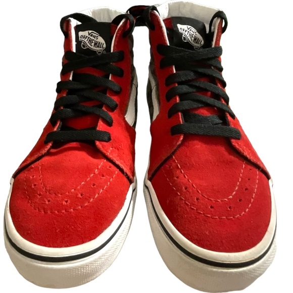 Vans Off The Wall Checkerboard Hi-top Sneaker US Sz Kids 3 - Picture 13 of 14